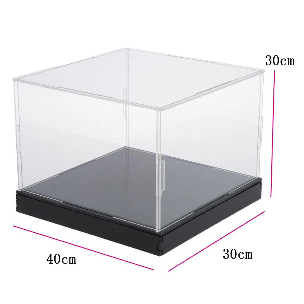

Acrylic Display Box Large Model Toy Car Dustproof 16x12x12 Inches