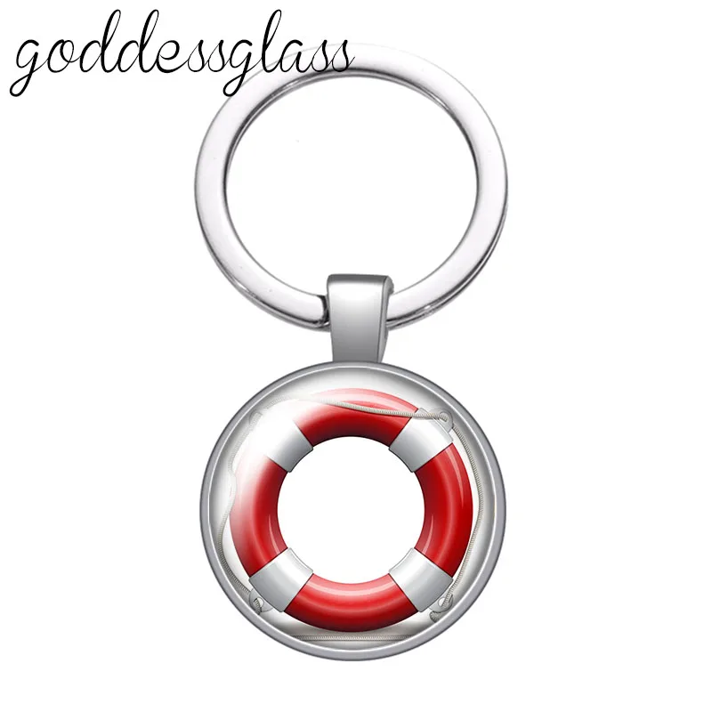 Женский якорь навигационный Маяк стеклянная Фотосумка автомобильный брелок