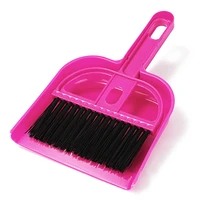 pet mini broom brush and dustpan set portable plastic hand broom set pet cage broom small animal pet cleaning product
