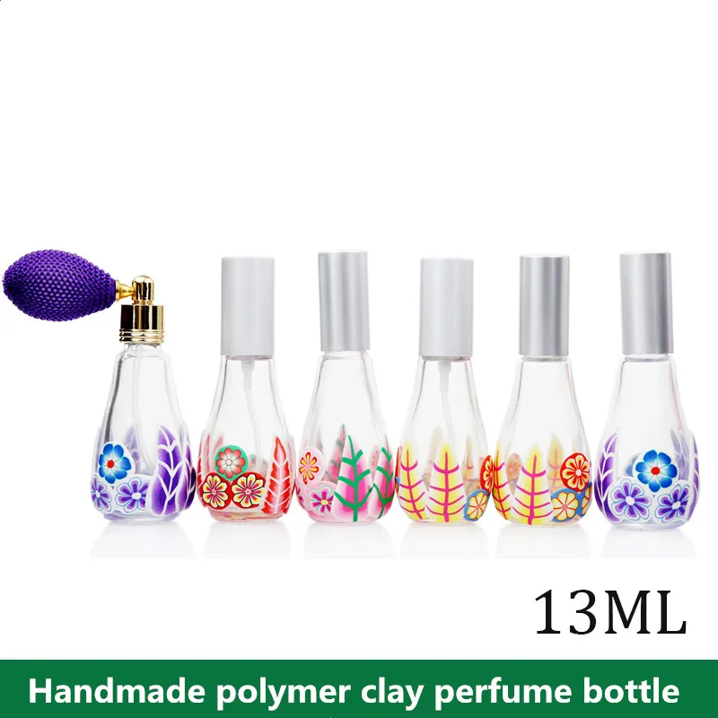 13 мл мягкая глина флакон духов пустые косметические контейнеры бутылка-спрей с
