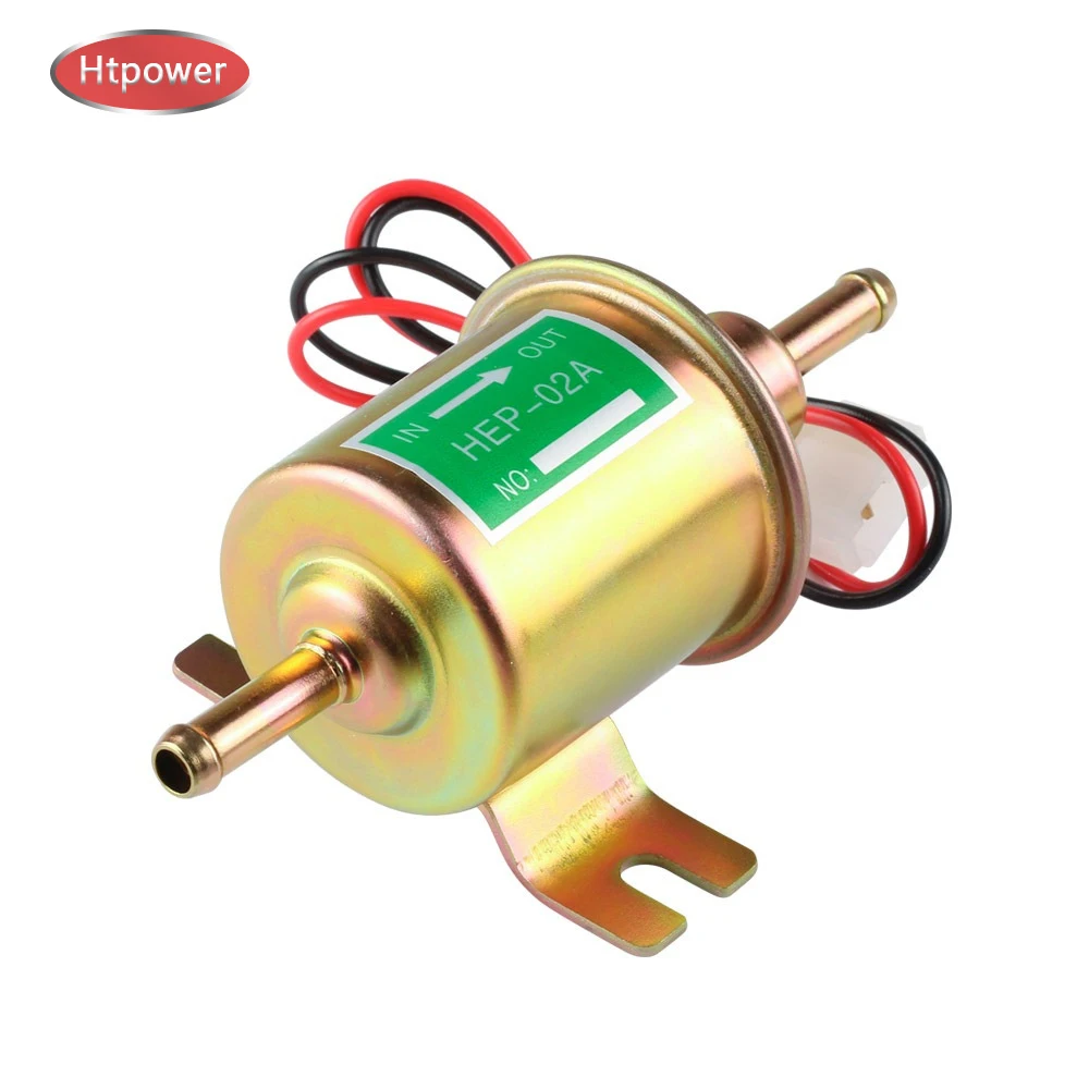 

Универсальный 12V электрический топливный насос низкого Давление болт крепления провода дизель HEP-02A для автомобильного карбюратора мотоцикла для ATV