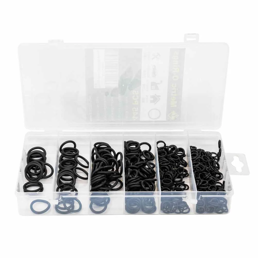 445 шт. резиновая уплотняющая Прокладка Ассортимент уплотнительное кольцо 6