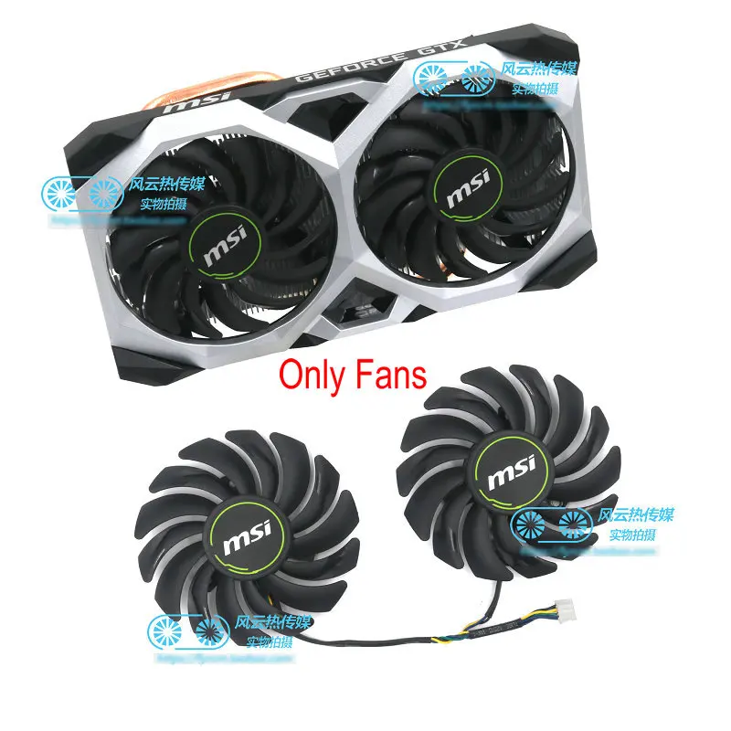 

Новый оригинальный вентилятор для видеокарты MSI GTX1660 GTX1660S GTX1660Ti VENTUS SX
