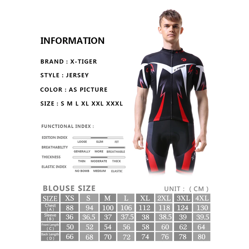 X-Tiger Pro майки для велоспорта Ropa Ciclismo Одежда для горного велосипеда быстросохнущая Мужская одежда для гонок МТБ спортивная одежда