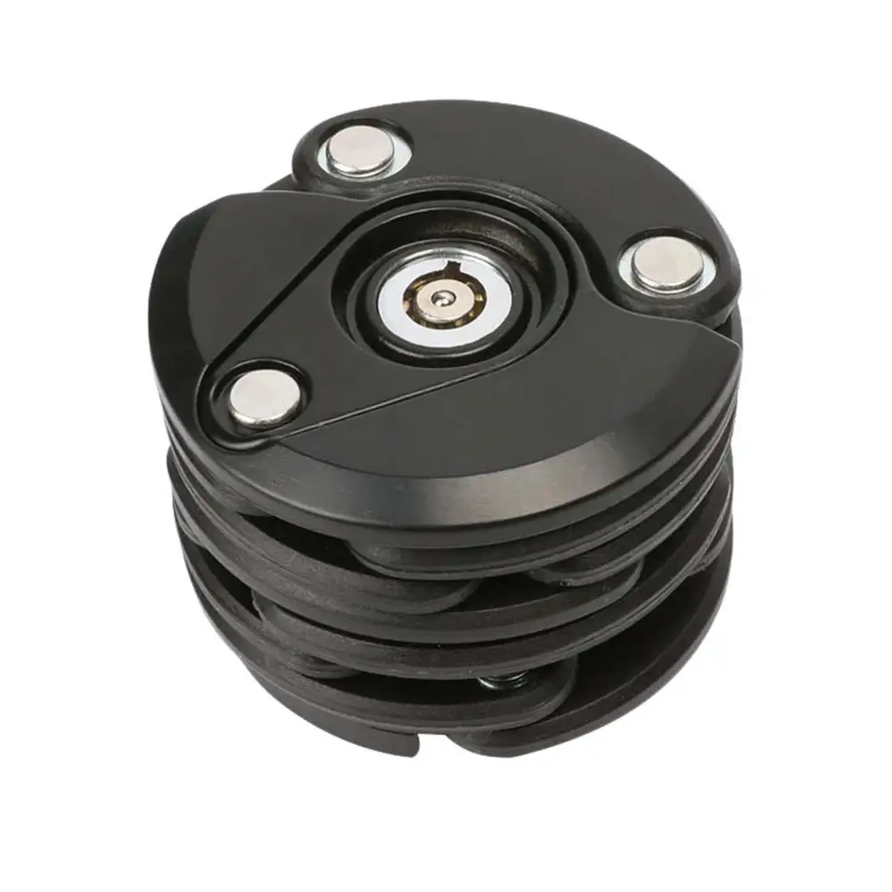 

Складной велосипедный замок, замок для электрического велосипеда, высокий, противоугонная цепь, замок гамбургера для электрических велоси...