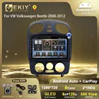 Автомагнитола EKIY T7 QLED DSP Android 10 для VW Volkswagen Beetle 2000-2012 Navi GPS Carplay мультимедийный видеоплеер Стерео DVD HU