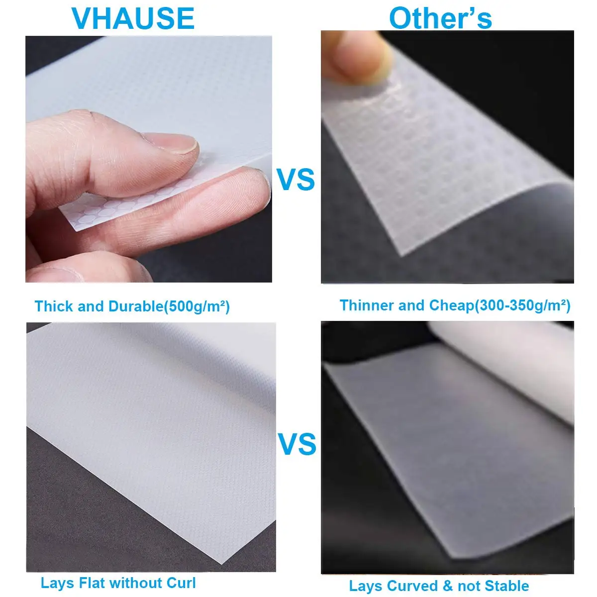 Прозрачные прокладки для выдвижных ящиков полки маслонепроницаемый