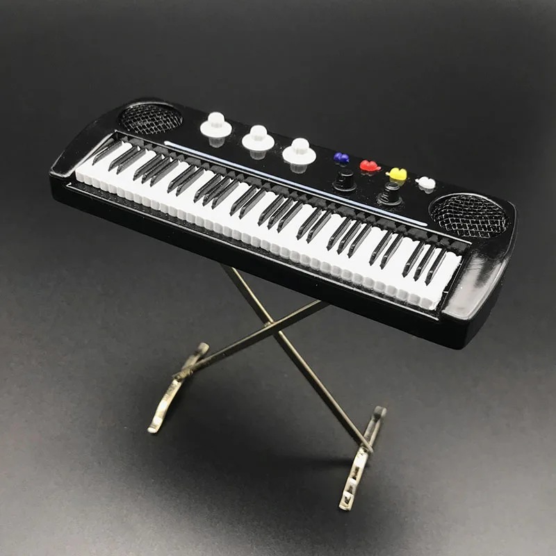 Электрический мини клавиатура Миниатюрная модель электрическое фортепиано с