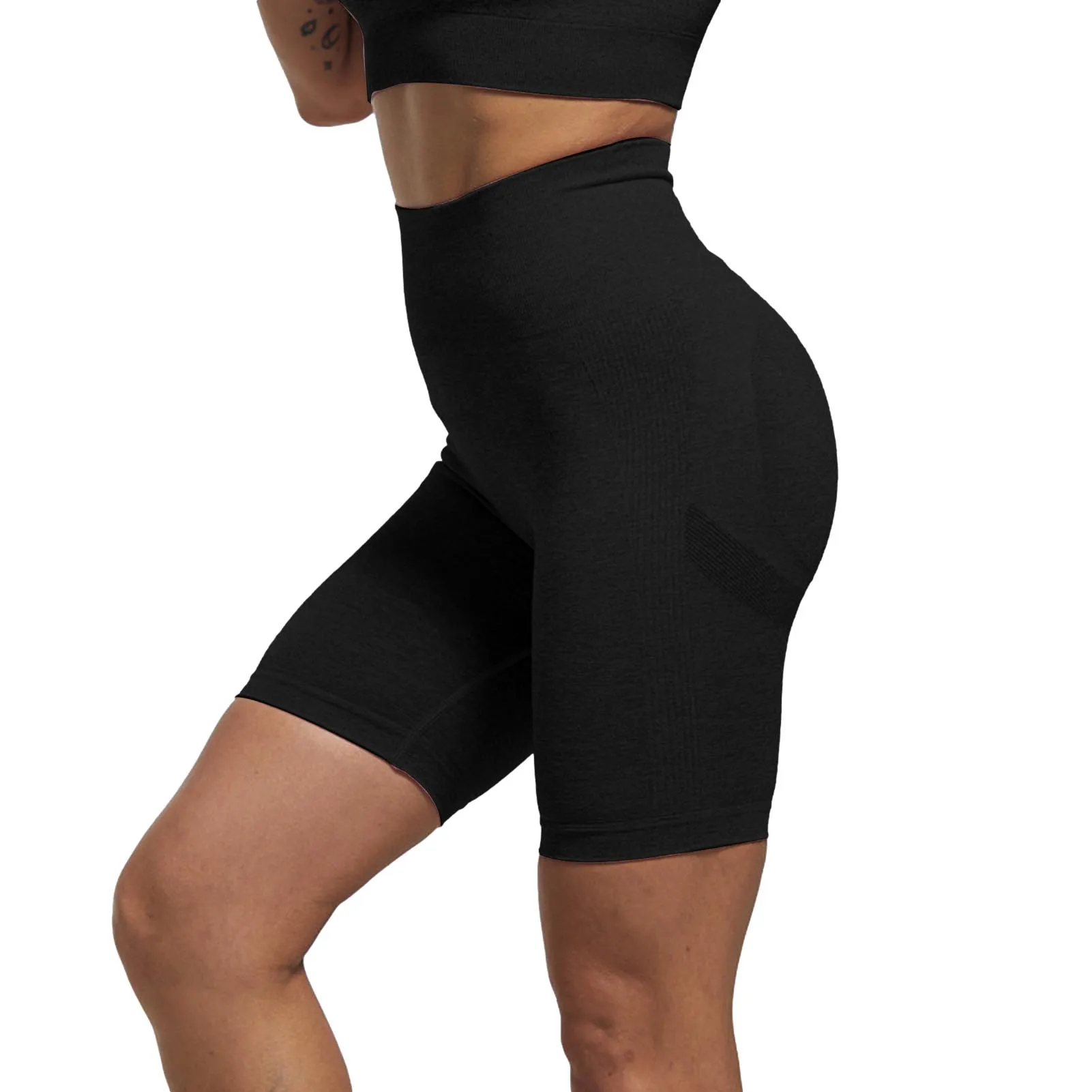 

Yoga Sexy Booty Push Up Sport Yoga Shorts Women Fitness Spandex High Waist Gym Shorts Seamless Running Biker Short Leggings