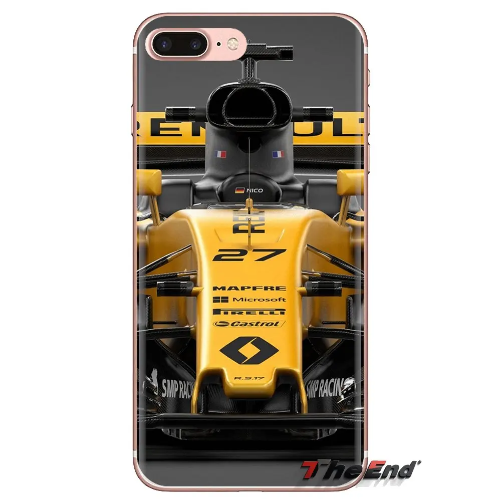 Renault rs автомобильные прозрачные мягкие чехлы Чехлы для iPod Touch Apple iPhone 4 4S 5 5S SE 5C 6 6S 7 8