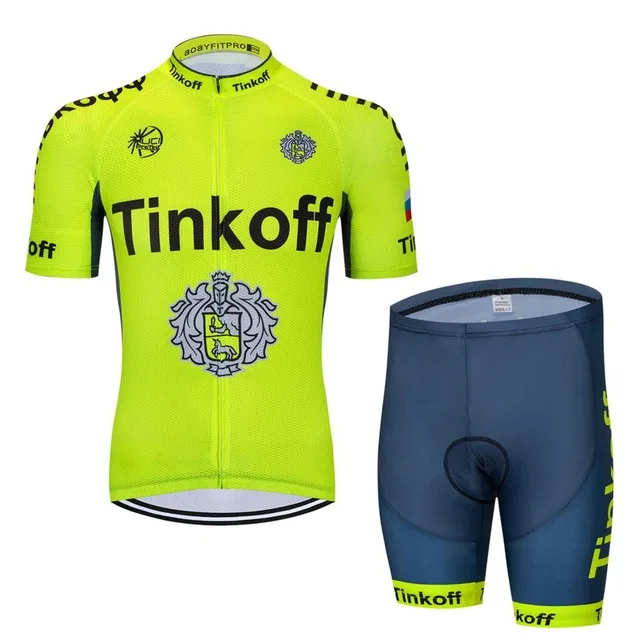C11 Saxo Bank Tinkoff команда Велоспорт Джерси НАБОРЫ MTB велосипедный велосипед дышащие шорты Одежда Велоспорт костюм 9D гель Быстросохнущий - Цвет: C11