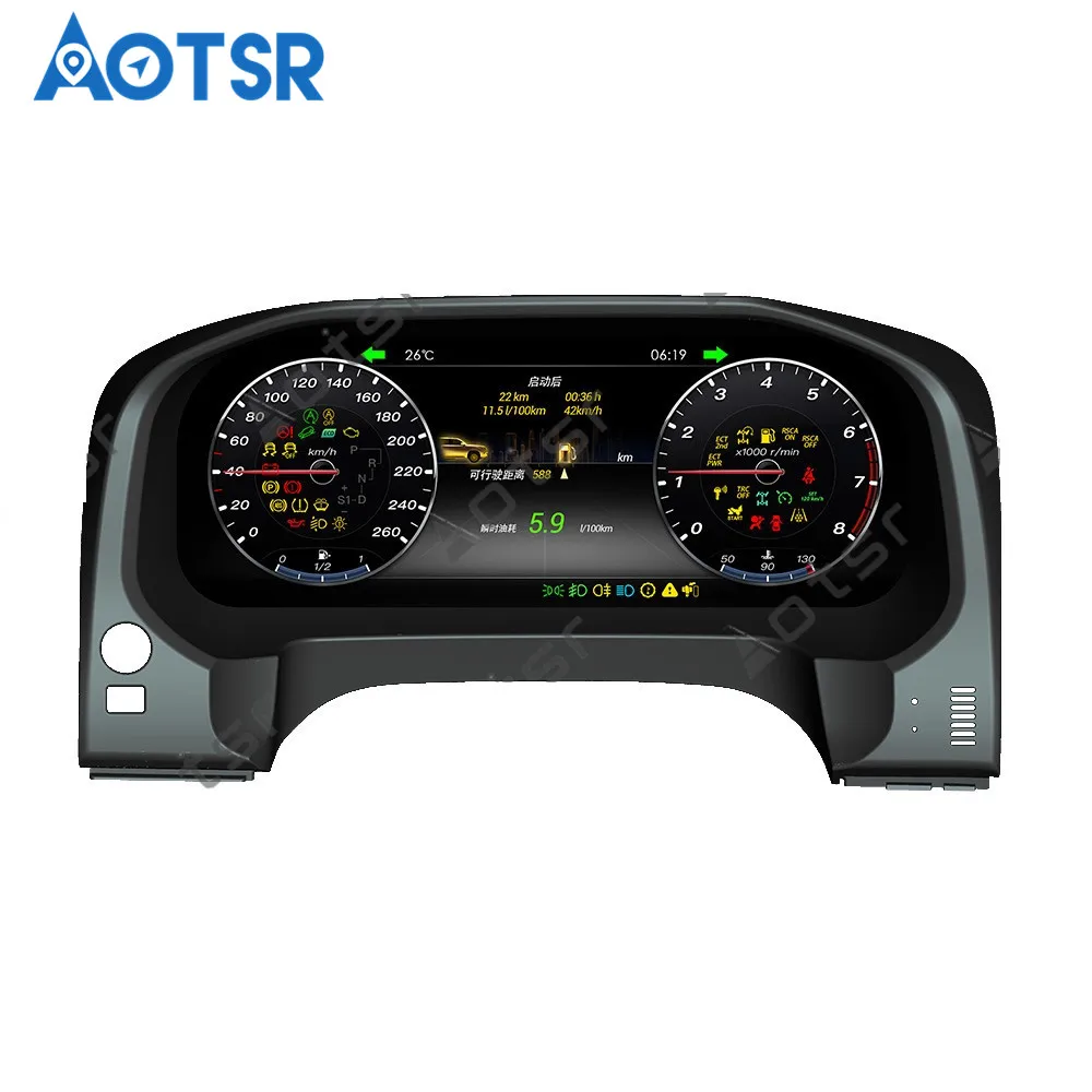 Автомобильный дисплей приборной панели 1920*1020 экран Android 7,1 автомобильный gps-навигатор для TOYOTA LAND CRUISER Prado 2010- headuni