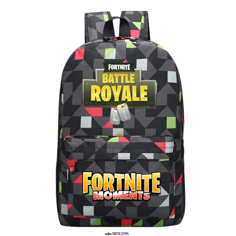 Рюкзак Fortnites Fortress школьные ранцы для подростков женский холщовый студенческий