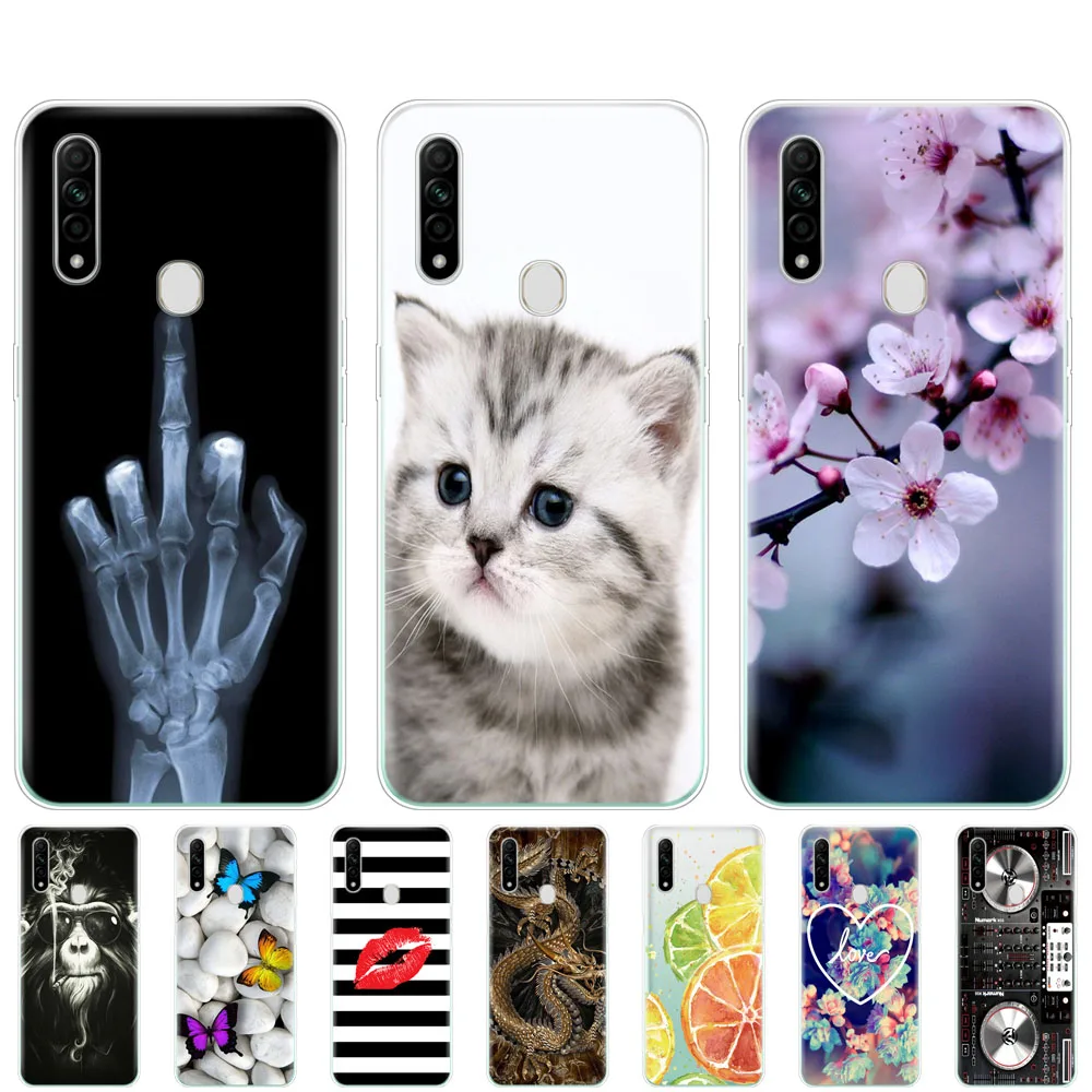 Для OPPO A31 чехол Мягкая силиконовая задняя накладка из ТПУ для Oppo A 31 2020 OppoA31 CPH2015 coque