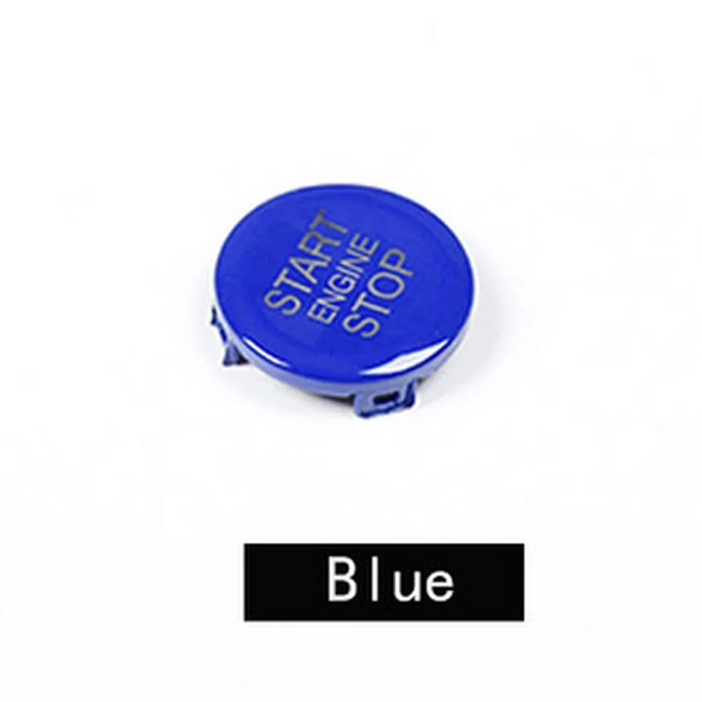 

3 Color ABS Car Engine Start Stop Push Button Ring Trim for Alfa Romeo Giulia Stelvio Car Accessories Auto Interior Stickers