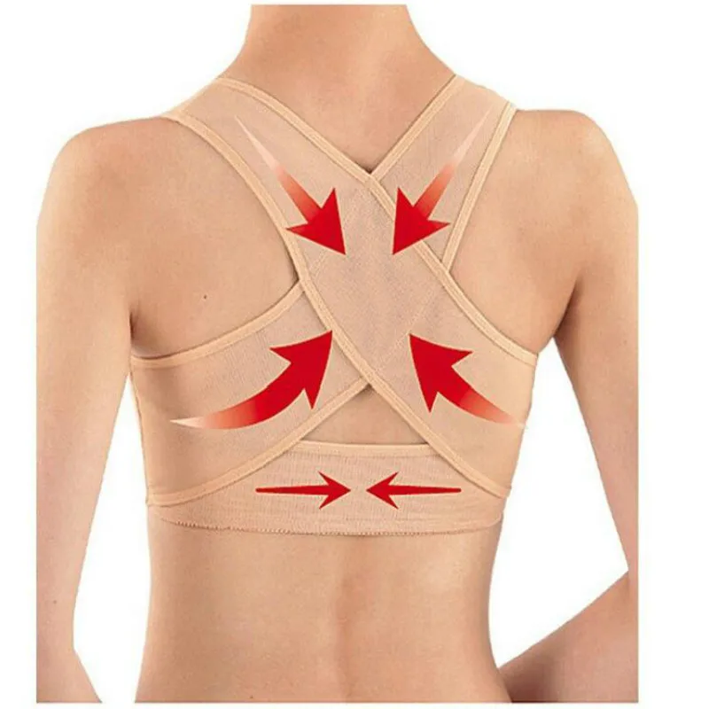 

Back Support Brace Belt Women Posture Corrector Brace Shoulder Corset Back Pain Support Brace Adujustbable Corrector De Postura