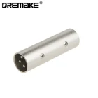 1 шт. XLR кабель со штыревыми соединителями на обоих концах для подключения, XLR 3 Pin типа папа для 3 Pin типа папа микрофон сетевой адаптер