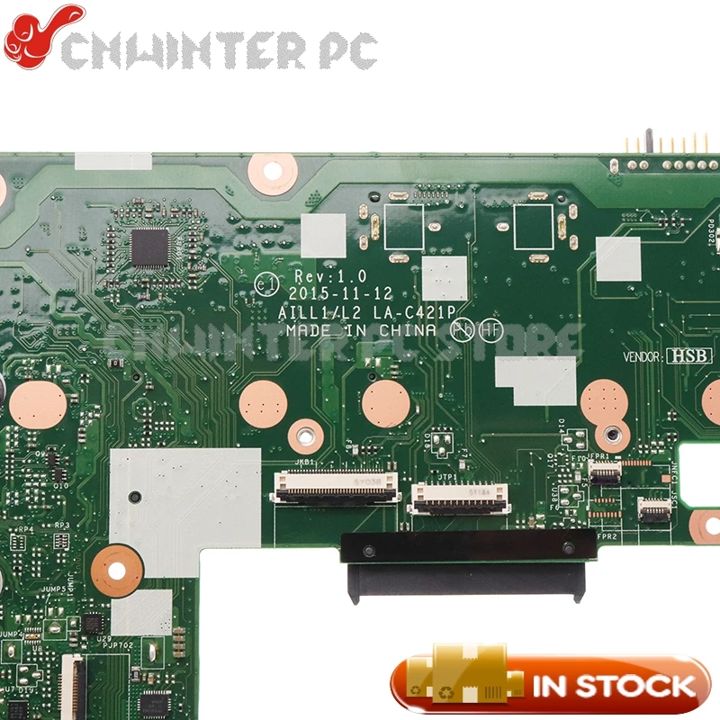 nokotion brand new for lenovo thinkpad l560 motherboard 00ur177 01lv942 01ay817 01lv938 00ur704 aill1 l2 la c421p sr2eu i3 6100u free global shipping