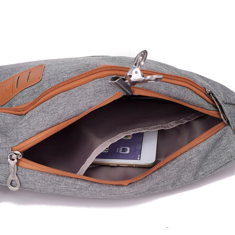 Мужская нагрудная сумка UOSC многофункциональная вместительная слинг через плечо