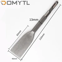 electric hammer percussion bit square handle ultra thin flat chisel pick drill electric pick shovel chisel slot through wall