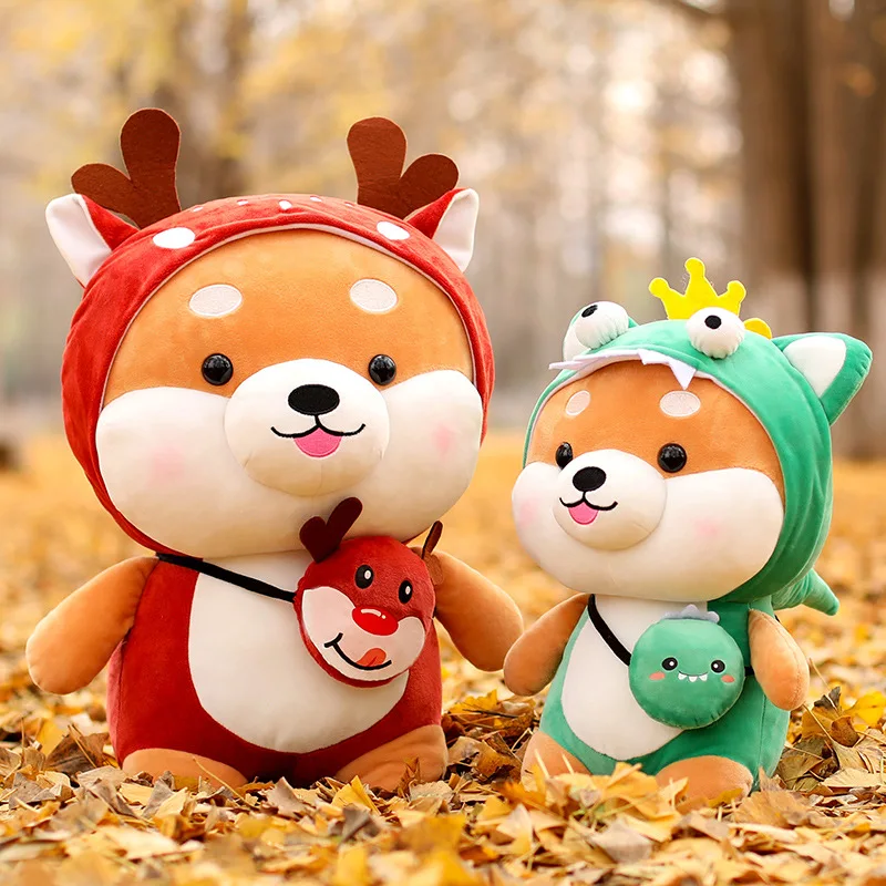 

25/35 см креативный Akita Inu собака плюшевая мягкая подушка животные для девочек Дети друзья хороший день рождения диван в свадебном декоре укра...