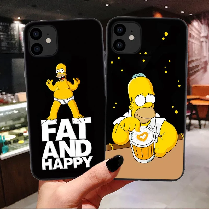 Милый мультяшный чехол для iPhone X XS MAX XR 6 S 7 8 Plus забавный Мягкий силиконовый из ТПУ 11