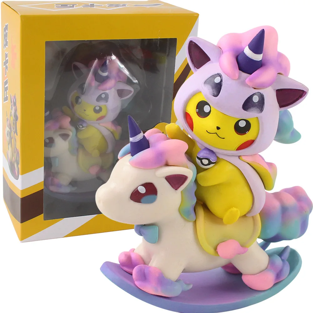 Модель TAKARA TOMY Pokemon Pikachu фигурка автомобиля украшение детская игрушка на день