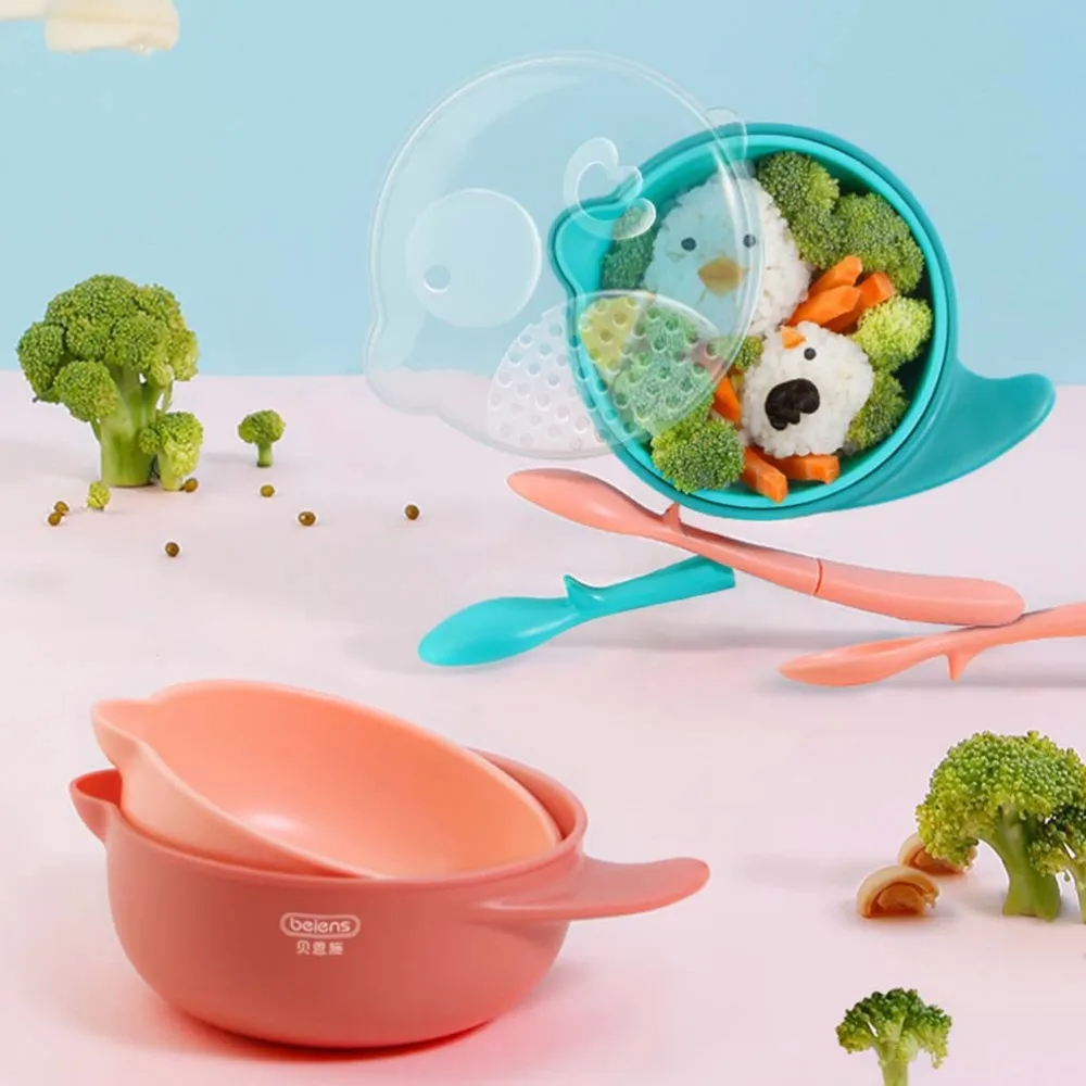

1 Set Grinding Baby Food Bowl Complementary Food Bowl Tableware for Toddlers