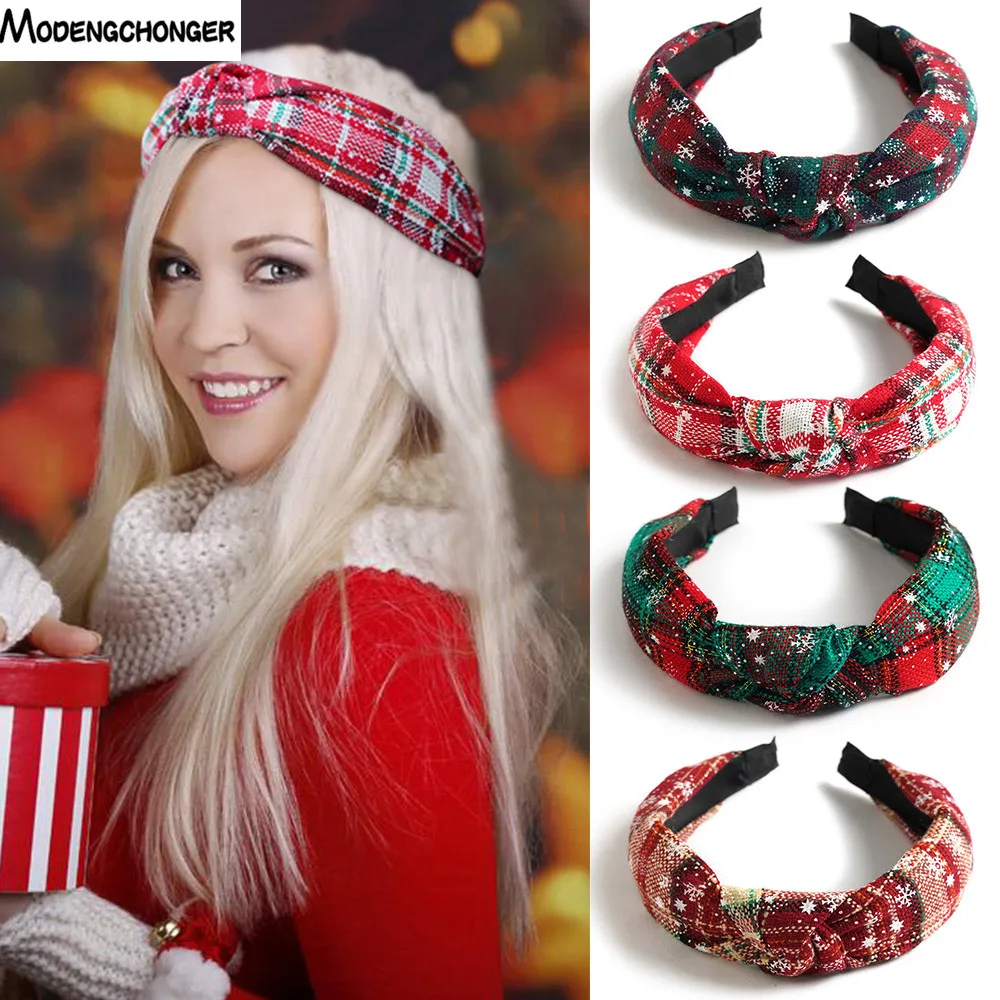 

New Fashion Cloth Hair Bands For Women Girls Christmas Gift Party Cloth Headband Bow Knot Hair Accessories Wash Face Hair Band