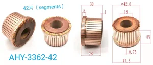 1 шт. 18x42,6x30(28) мм 42P Прутковая медь генератор переменного тока Электродвигатель Коммутатор AHY-3362-42
