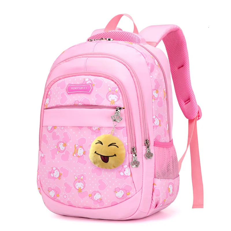 Children School bags Girls Primary Backpack Kids Orthopedic school backpcak princess schoolbags kids mochilas escolar infantil