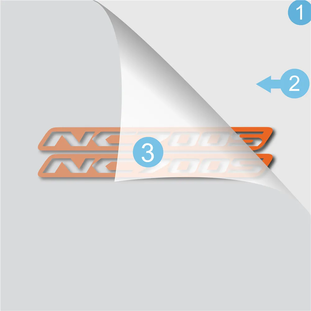 

Pegatinas Motorcycle Reflective Stickers Body helmet fuel tank Waterproof logo decal For HONDA NC700S nc700 s nc 700s