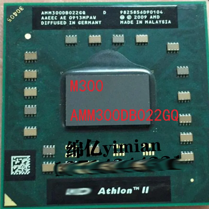 

M300 2,0G 35W AMM300DB022GQ CPU M320 AMM320DB022GQ 2,1G 35W PGA
