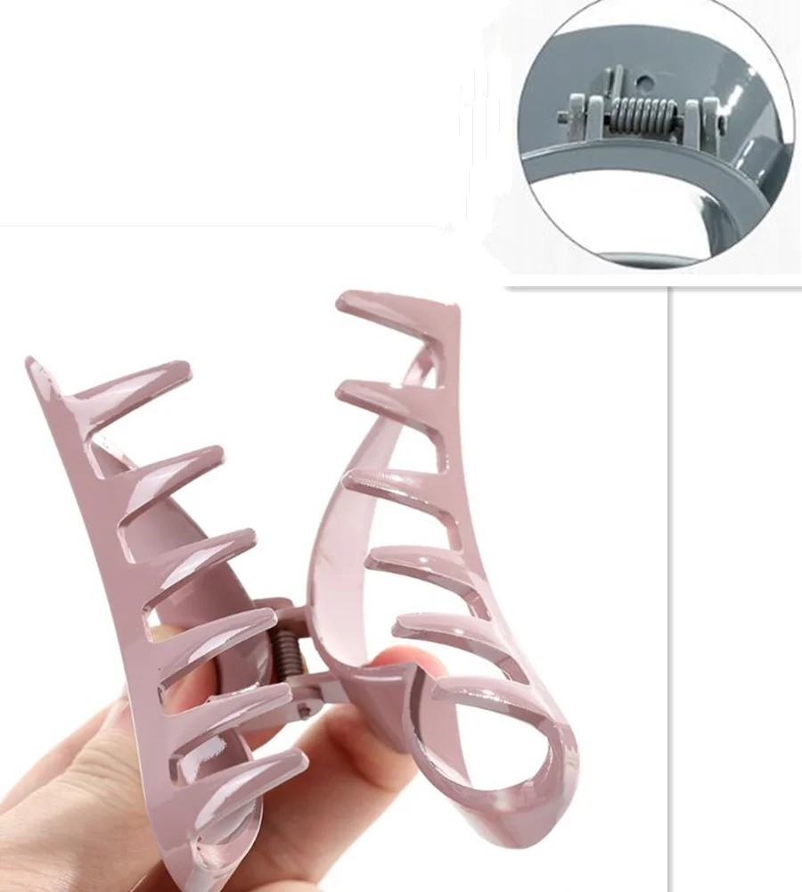 Заколка для волос женская матовая прочная 1 шт. акриловые зажимы | Красота и