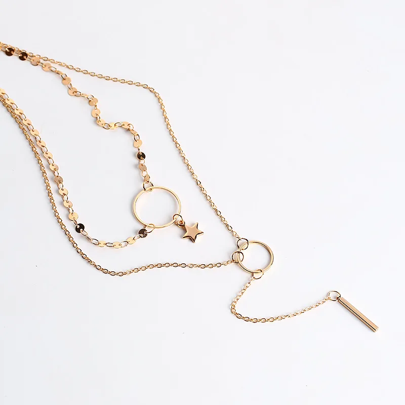 Модные женские ожерелья и подвески из сплава 2019 ожерелье-чокер модное ожерелье