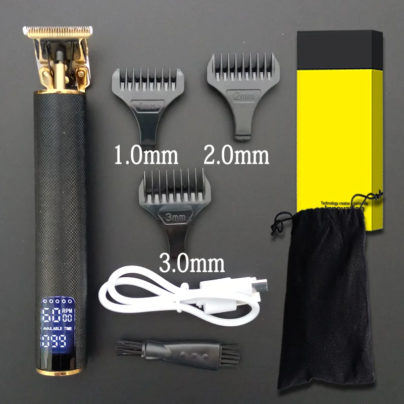 

Electric Hair Clipper Rechargeable Shaver Beard Trimmer for Men Cordless Hair Cutting Machine Beard Barber Hair Cut