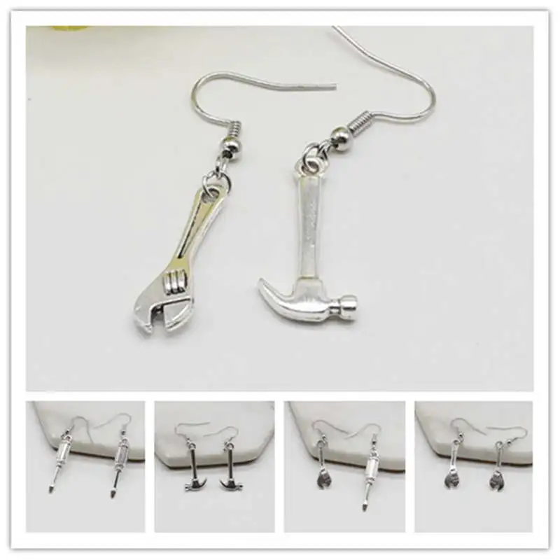 Необычное украшение в стиле ретро миниатюрные инструменты гаечный ключ кухонный