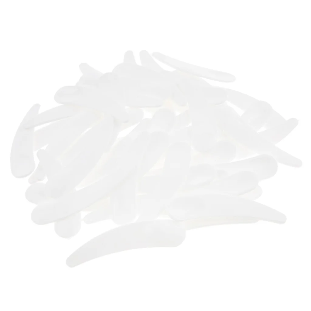 

MagiDeal 50x Cosmetic Make Up Plastic Spoon Face Cream Spatula