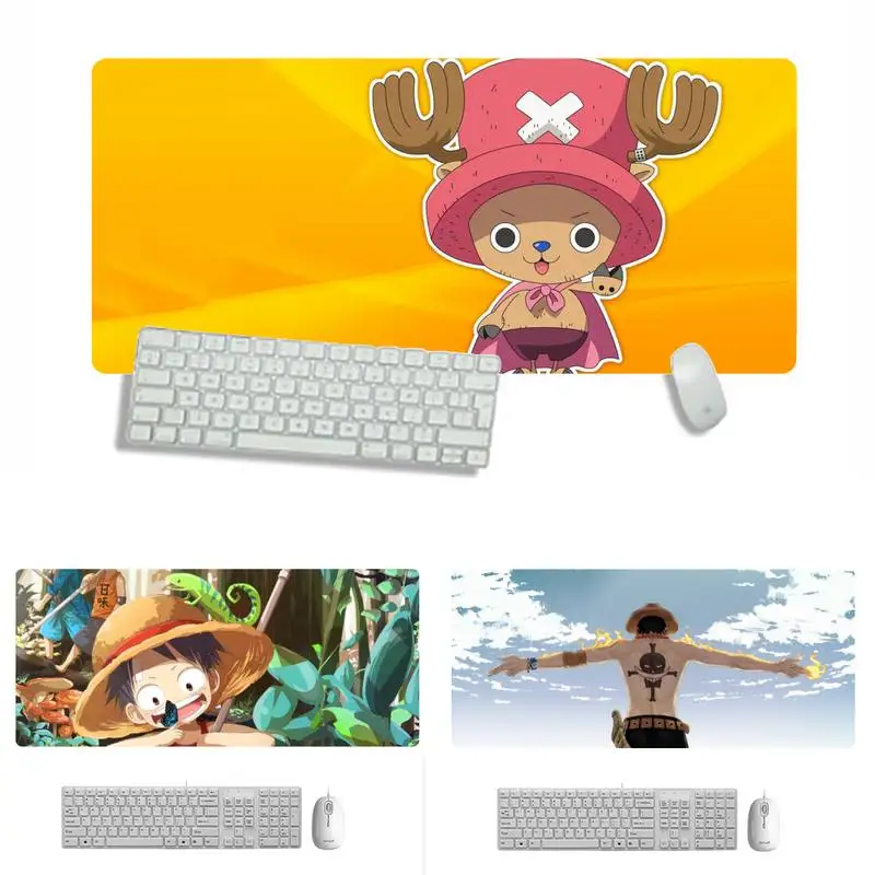 

One Piece Luffy Customized Laptop Anime Desk Table Protect Game Office Work Mouse Mat pad 2 3 mm Non-slip Laptop Cushion