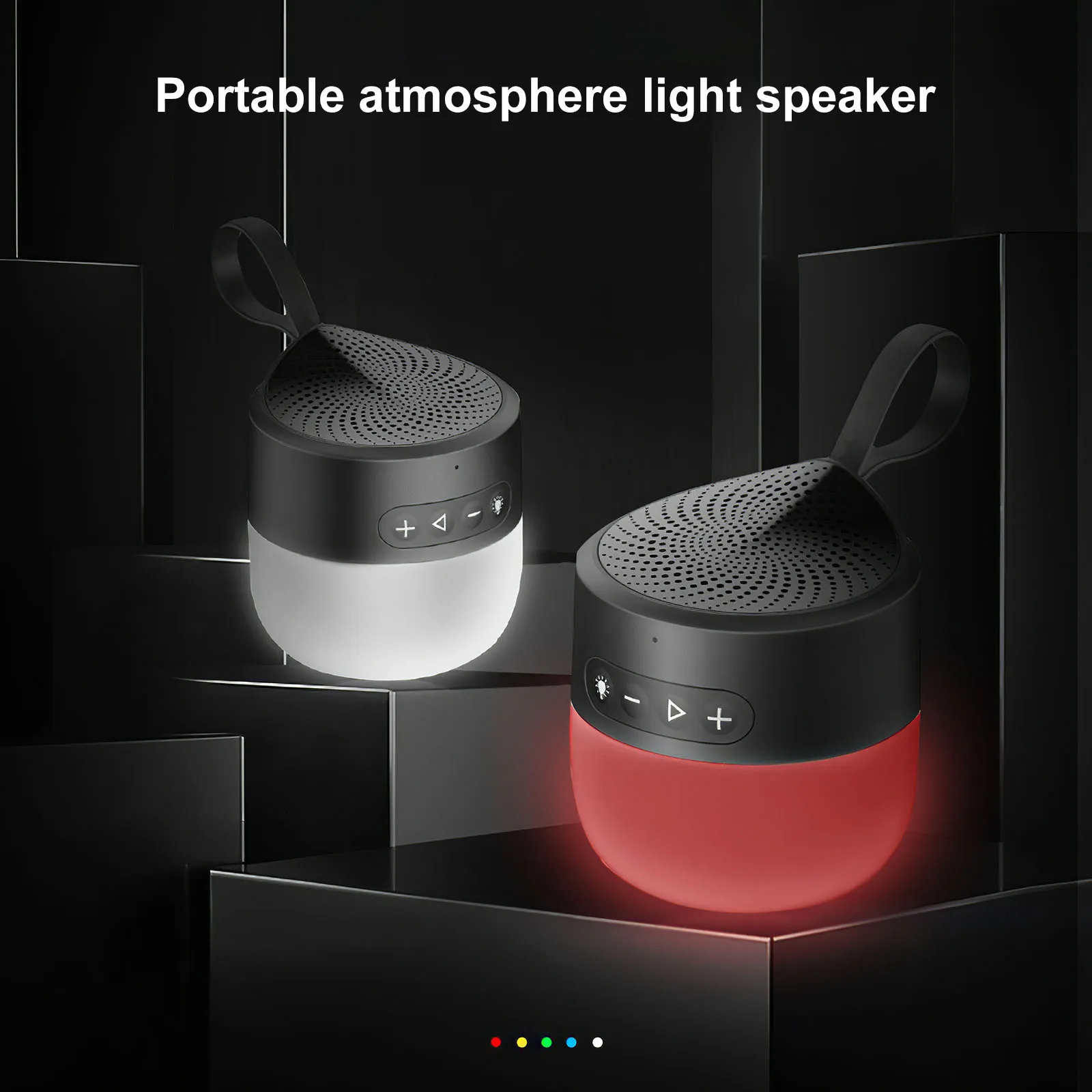 

Новая беспроводная Bluetooth-колонка, мини-динамик, светодиодный USB Сабвуфер, Bluetooth-динамик s IP65, водонепроницаемый, для домашней вечеринки