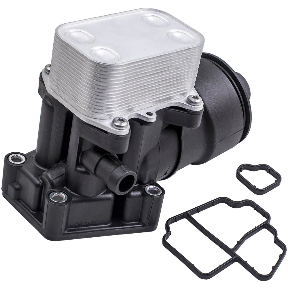 Сборный масляный фильтр с кулером для AUDI VW 1 6 и 2 0 TDI 03L115389C / 03L115389H TT Roadster Q3 (8U) 2011 Q5 (8R)