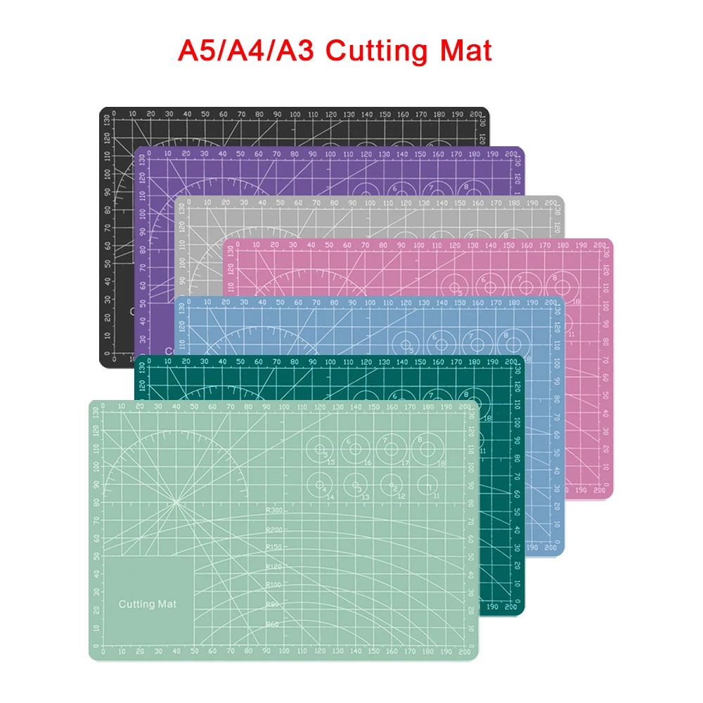 

Коврик для резки из ПВХ A3/A4/A5, коврик для резки в стиле пэчворк, инструменты для пэчворка, ручной инструмент «сделай сам», разделочная доска, ...