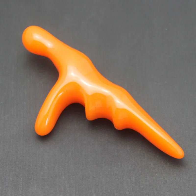 meridian body massage cervical spine neck back stick foot pedicure acupuncture pen sole acupoint finger joint triangle bee tool | Красота и