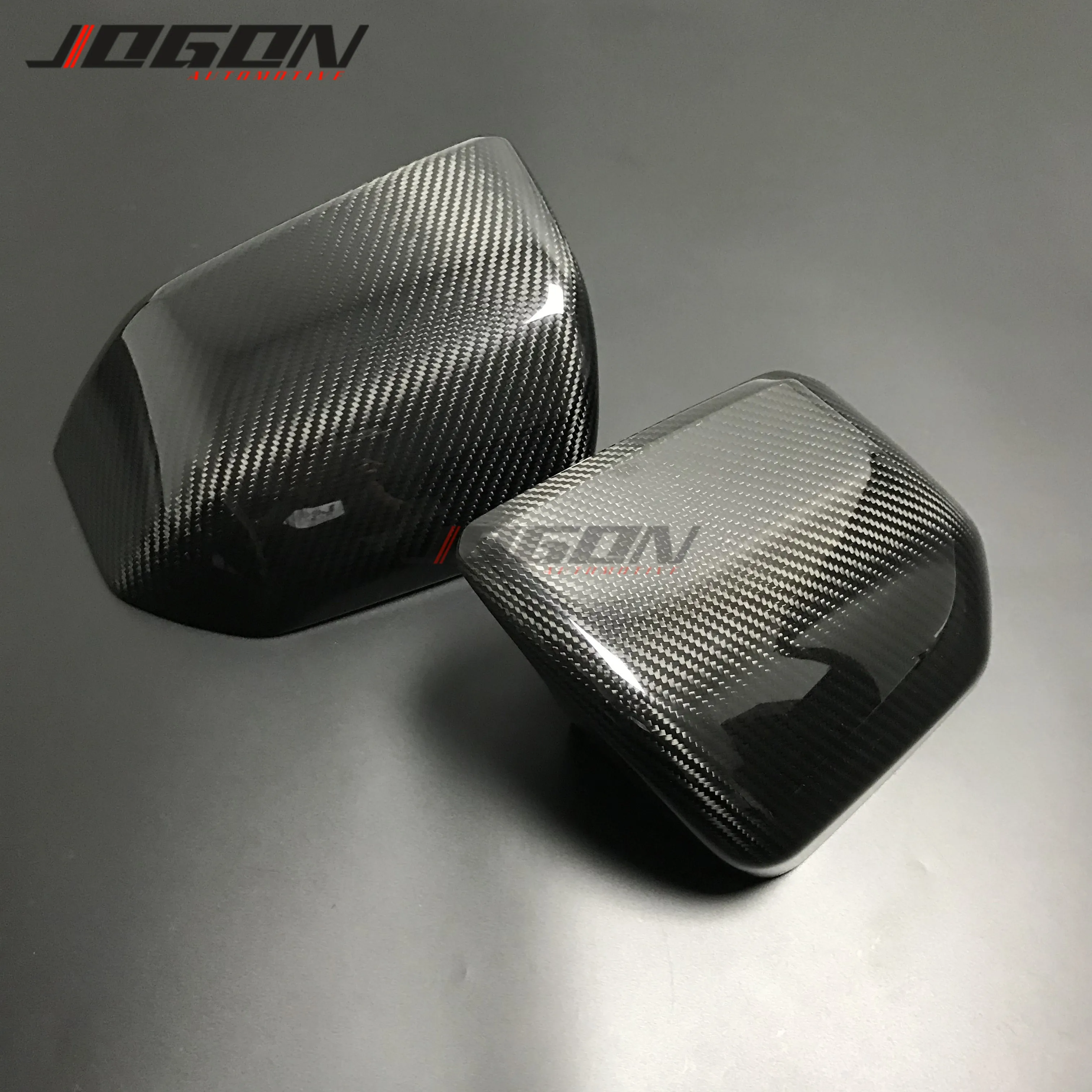 

Matte & Glossy Real Carbon Fiber Car Side Wing Rearview Mirror Cover Add On For Ford F150 2015-2020 Raptor Accessories