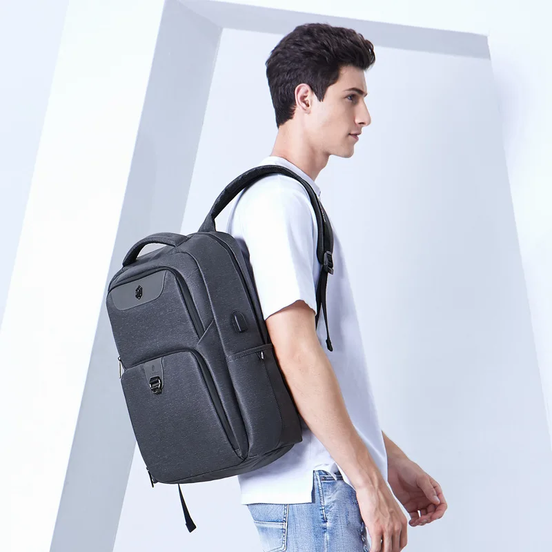 Мужской рюкзак большой емкости для отдыха и спорта улицы компьютерный usb зарядка