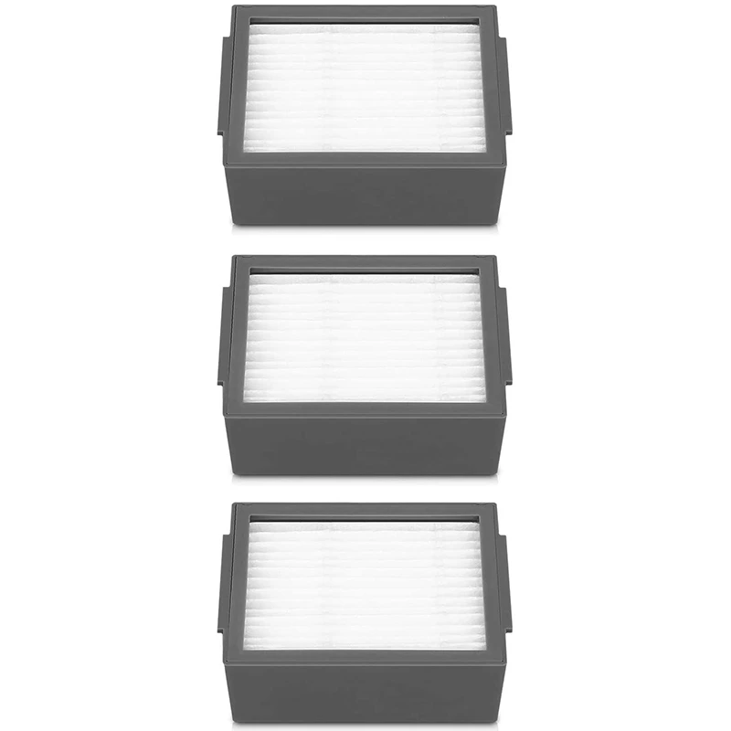 

3Pcs Replacement Filters Compatible for Roomba - E5 / I7 / I7+ Series 3-Piece Spare Part Accessories Filter Pack