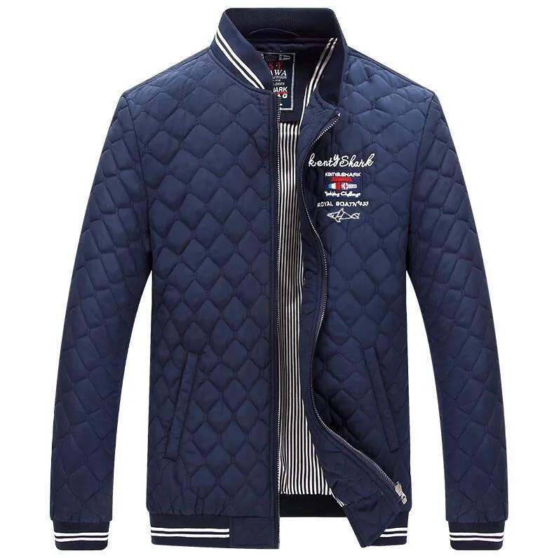 Высокое качество Весна Осень для мужчин Slim Fit shark мужчин s куртки M-4XL парка Повседневная брендовая одежда Eden верхняя одежда новейшая кукла с акулой