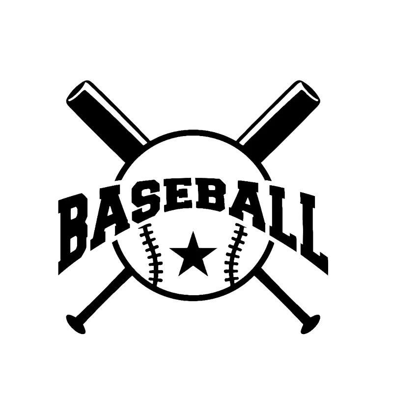 

Car Stickers Personalized Baseball Sports Player Car Decoration Accessories Stickers Are Suitable for Various Models, 14cm*13cm