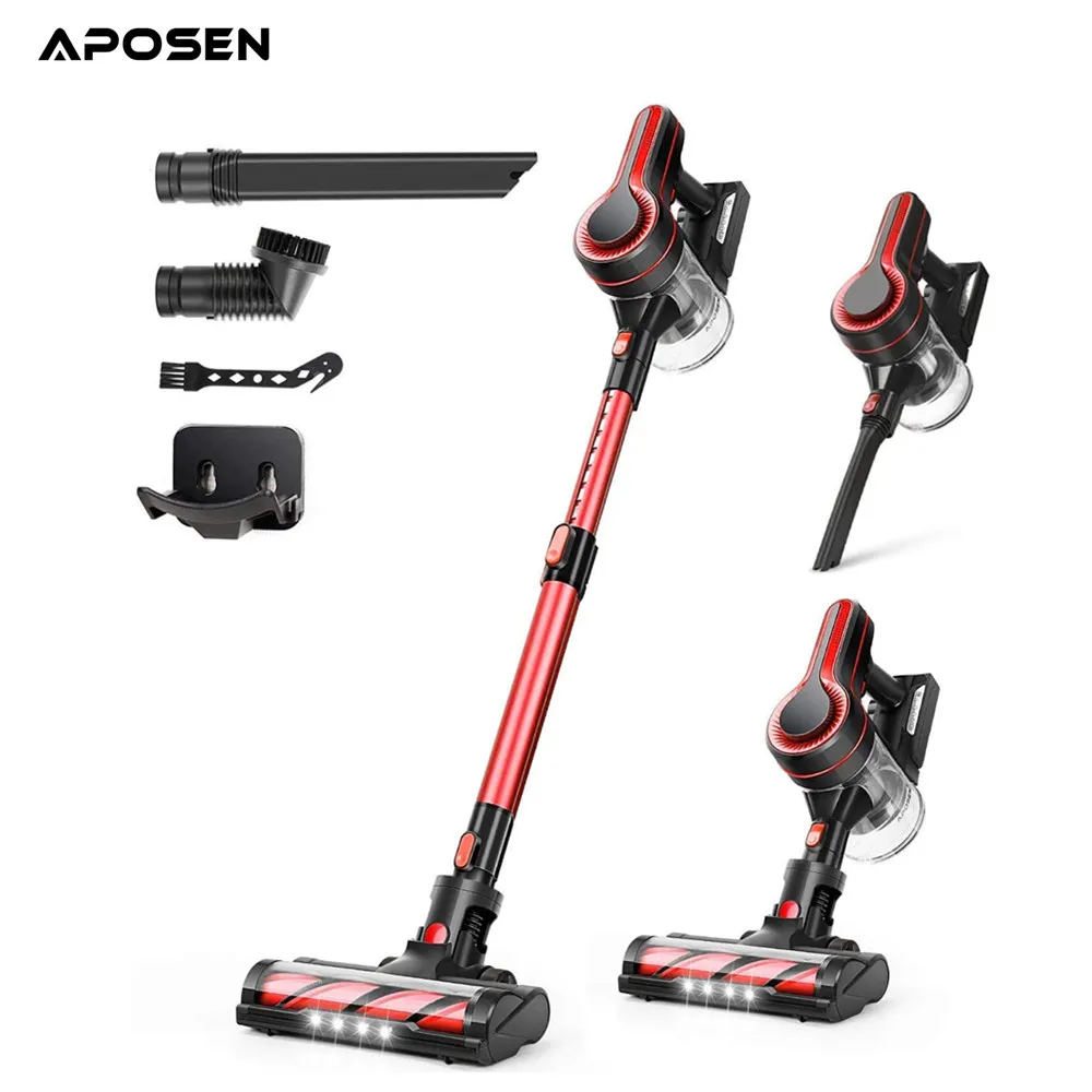 Пылесос APOSEN MOOSOO 4 в 1 24 кПа | Бытовая техника