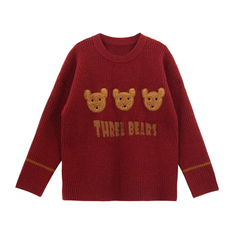 

Jean jean, red sweater lazy on female loose outer coat new turtleneck sweater qiu dong render unlined upper garment